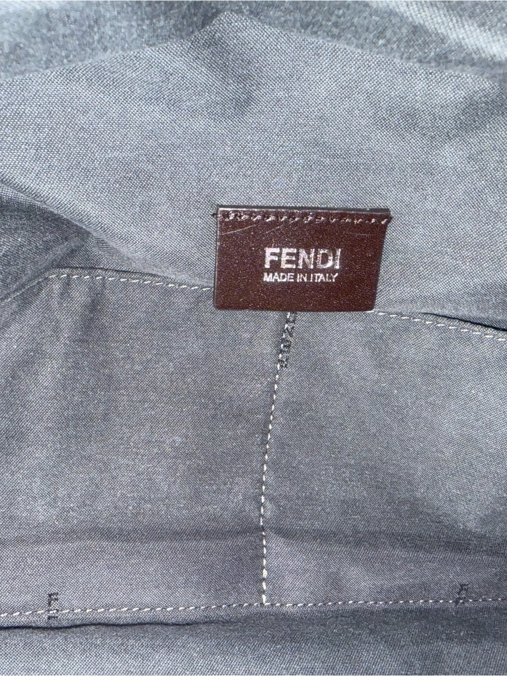 Authentic Fendi Leather Handbag - Picture 8 of 14